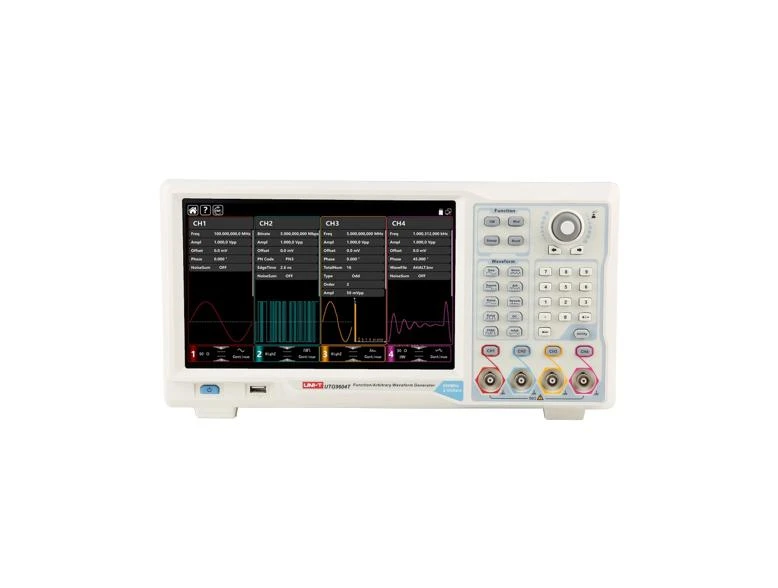 Máy phát xung tuỳ ý/phát hàm UNI-T UTG9604T (600MHz, 2.5GSa/s, 64Mpts, 4-Kênh)