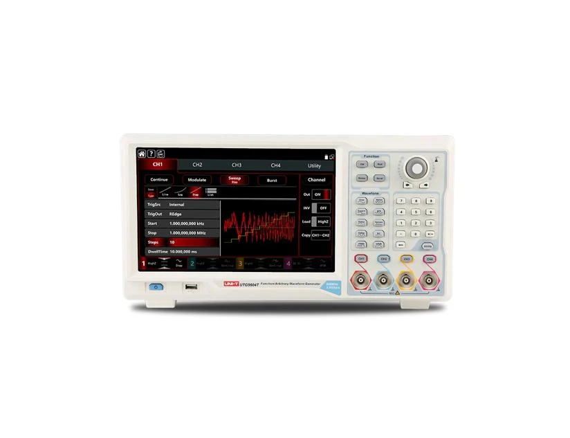 Máy phát xung tuỳ ý/phát hàm UNI-T UTG9504T (500MHz, 2.5GSa/s, 64Mpts, 4-Kênh)