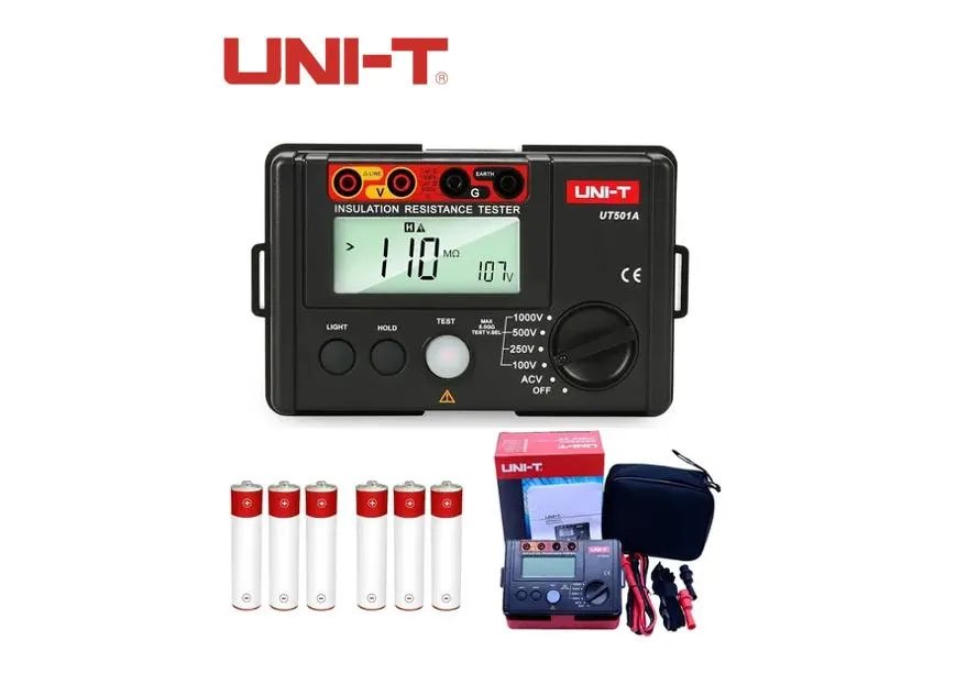 Máy đo điện trở cách điện UNI-T UT501A chính hãng