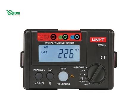 Máy kiểm tra dòng rò RCD (ELCB) UNI-T UT582+ (500mA)