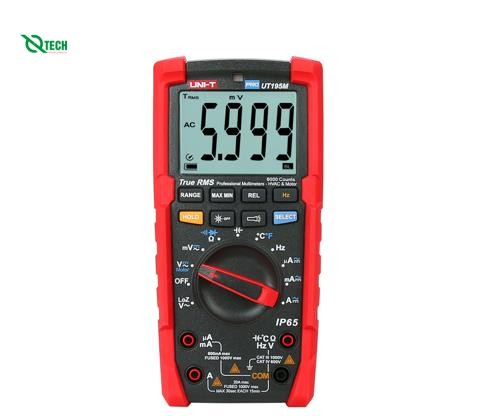 Đồng hồ vạn năng UNI-T UT195M (1000V,20A,True RMS, IP 65, 0.5%)