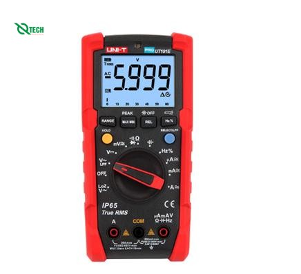 Đồng hồ vạn năng UNI-T UT191E (600V,20A,True RMS, ±0.5%, IP65)