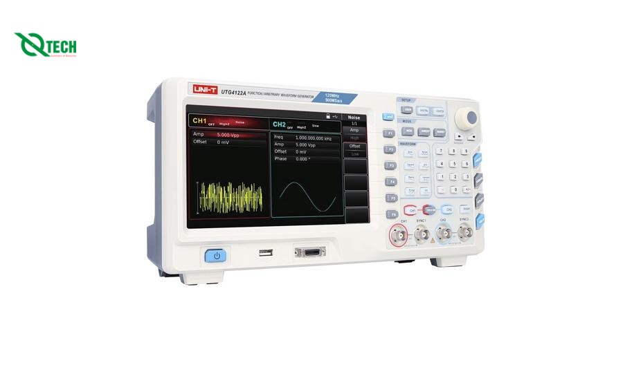Máy phát xung tuỳ ý/phát hàm UNI-T UTG4122A (120MHz,2kênh,500MS/s)