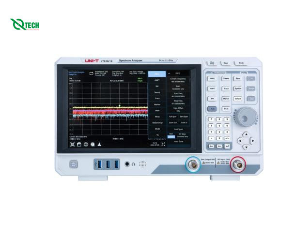 Máy phân tích phổ UNI-T UTS3021B (2.1GHz, 1Hz~3 MHz,-161dBm/Hz)
