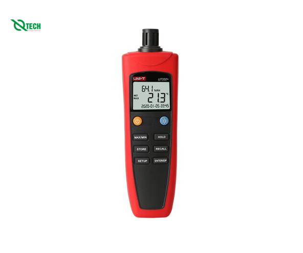Máy đo nhiệt độ, độ ẩm UNI-T UT332+ (-20~70°C; 0~99,9%RH)