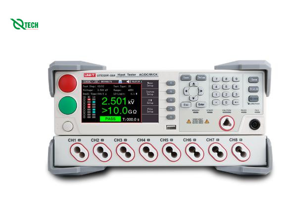 Máy kiểm tra Hipot UNI-T UT5320R-S4A (4CH; 0.050kV~5.000kV)